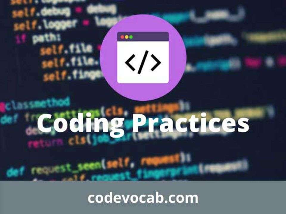Coding Best Practices